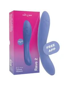 WE VIBE RAVE 2 VIBRADOR PUNTO G AZUL