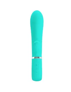 PRETTY LOVE THOMAS VIBRADOR PUNTO G MULTIFUNCION VERDE AGUA 2