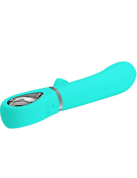 PRETTY LOVE THOMAS VIBRADOR PUNTO G MULTIFUNCION VERDE AGUA PRETTY LOVE THOMAS VIBRADOR PUNTO G MULTIFUNCION VERDE AGUA