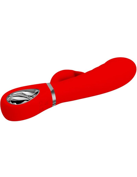 PRETTY LOVE PRESCOTT VIBRADOR PUNTO G MULTIFUNCION ROJO PRETTY LOVE PRESCOTT VIBRADOR PUNTO G MULTIFUNCION ROJO