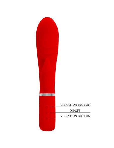 PRETTY LOVE PRESCOTT VIBRADOR PUNTO G MULTIFUNCION ROJO PRETTY LOVE PRESCOTT VIBRADOR PUNTO G MULTIFUNCION ROJO