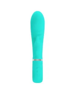 PRETTY LOVE PRESCOTT VIBRADOR PUNTO G MULTIFUNCION VERDE AGUA 2