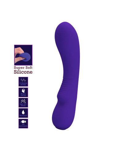 PRETTY LOVE PRESCOTT VIBRADOR RECARGABLE LILA