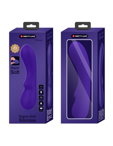 PRETTY LOVE PRESCOTT VIBRADOR RECARGABLE LILA