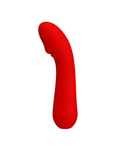 PRETTY LOVE CETUS VIBRADOR RECARGABLE ROJO 2