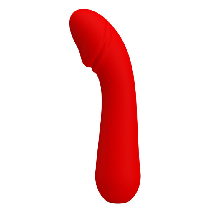 PRETTY LOVE CETUS VIBRADOR RECARGABLE ROJO