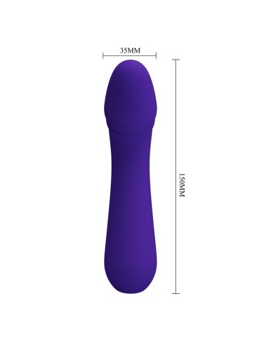 PRETTY LOVE CETUS VIBRADOR RECARGABLE LILA
