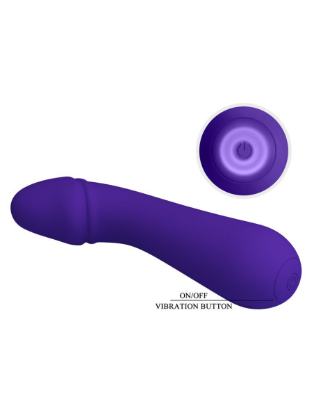 PRETTY LOVE CETUS VIBRADOR RECARGABLE LILA PRETTY LOVE CETUS VIBRADOR RECARGABLE LILA