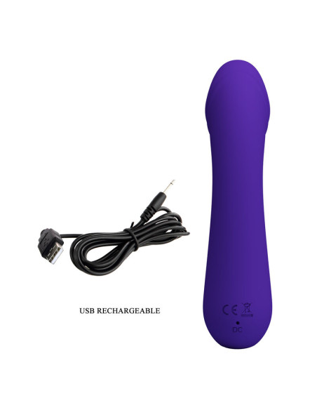 PRETTY LOVE CETUS VIBRADOR RECARGABLE LILA PRETTY LOVE CETUS VIBRADOR RECARGABLE LILA