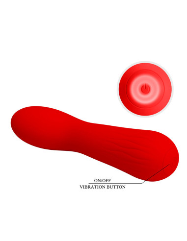 PRETTY LOVE FAUN VIBRADOR RECARGABLE ROJO