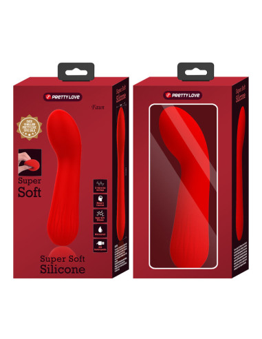 PRETTY LOVE FAUN VIBRADOR RECARGABLE ROJO