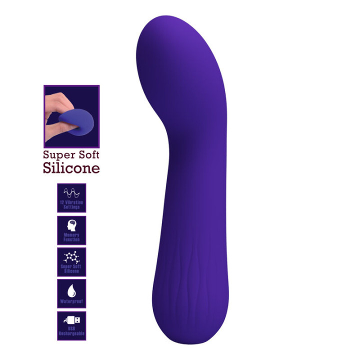 PRETTY LOVE FAUN VIBRADOR RECARGABLE LILA