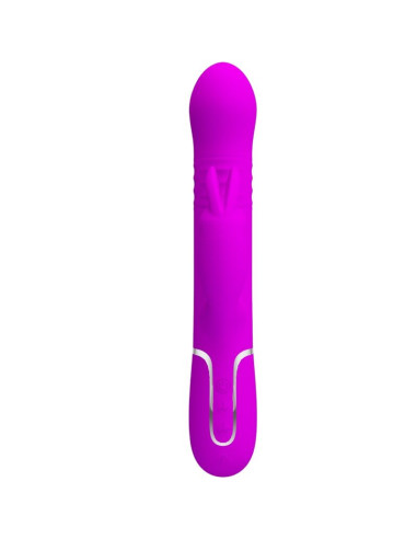 PRETTY LOVE VIBRADOR COALE RABBIT PERLAS VIOLETA