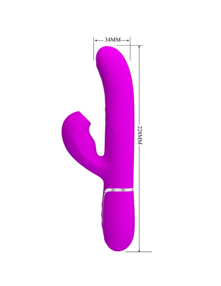 PRETTY LOVE PERLITA VIBRADOR PUNTO G 3 EN 1 MULTIFUNCION VIOETA PRETTY LOVE PERLITA VIBRADOR PUNTO G 3 EN 1 MULTIFUNCION VIOETA