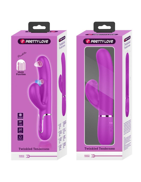 PRETTY LOVE PERLITA VIBRADOR PUNTO G 3 EN 1 MULTIFUNCION VIOETA PRETTY LOVE PERLITA VIBRADOR PUNTO G 3 EN 1 MULTIFUNCION VIOETA