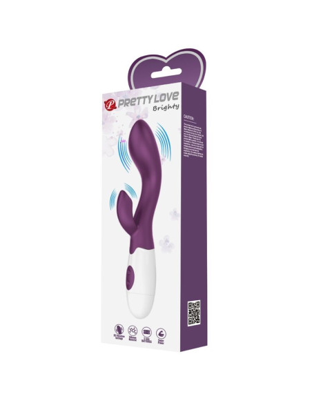 PRETTY LOVE BRIGHTY VIBRADOR PUNTO G MORADO PRETTY LOVE BRIGHTY VIBRADOR PUNTO G MORADO