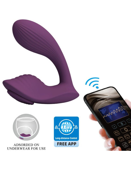 PRETTY LOVE FRANZ MASAJEADOR VIBRADOR APP GRATUTITA MORADO