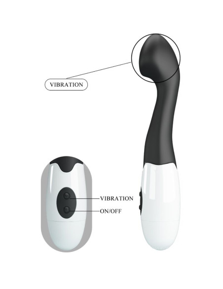 PRETTY LOVE CHARLES VIBRADOR PUNTO G 30 MODOS NEGRO PRETTY LOVE CHARLES VIBRADOR PUNTO G 30 MODOS NEGRO