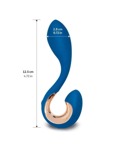 G VIBE GPOP 2 VIBRADOR PUNTO G Y P AZUL INDIGO