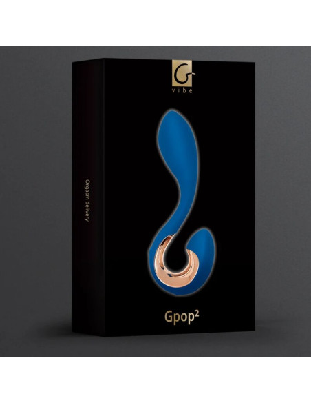 G VIBE GPOP 2 VIBRADOR PUNTO G Y P AZUL INDIGO G VIBE GPOP 2 VIBRADOR PUNTO G Y P AZUL INDIGO