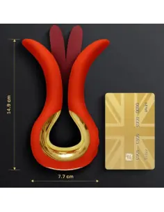 G VIBE GVIBE MAXI VIBRADOR CON DOS PUNTAS FLEXIBLES CORAL 2