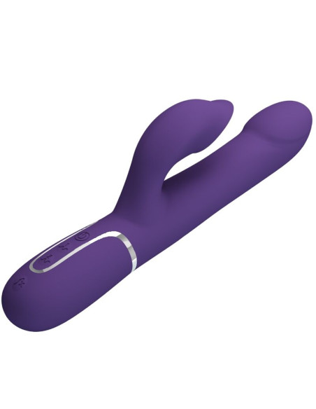 PRETTY LOVE ZALIN VIBRADOR RABBIT PERLAS 4 EN 1 MORADO PRETTY LOVE ZALIN VIBRADOR RABBIT PERLAS 4 EN 1 MORADO
