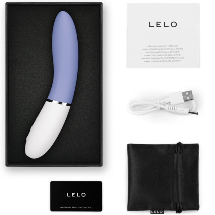 LELO LIV 3 ESTIMULADOR PUNTO G AZUL