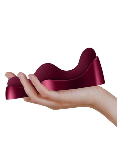 ROCKS OFF RUBY GLOW BLUSH VIBRADOR G SPOT ROJO