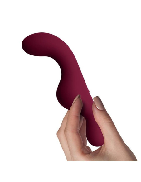 ROCKS OFF RUBY GLOW BLUSH VIBRADOR G SPOT ROJO
