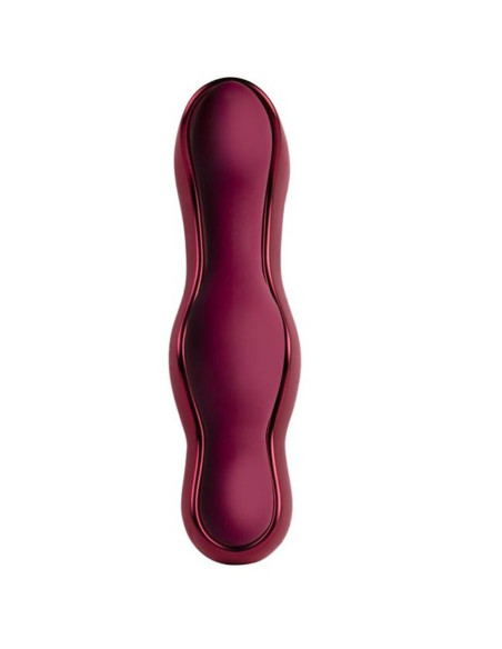 ROCKS OFF RUBY GLOW BLUSH VIBRADOR G SPOT ROJO