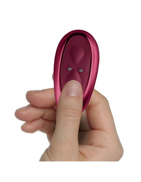 ROCKS OFF RUBY GLOW BLUSH VIBRADOR G SPOT ROJO