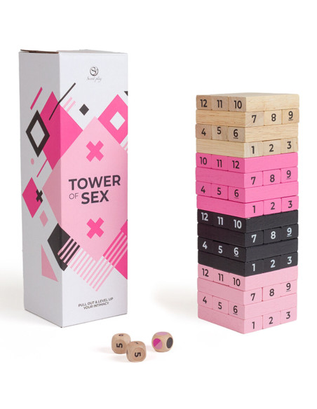 SECRETPLAY JUEGO DE MADERA TOWER OF SEX