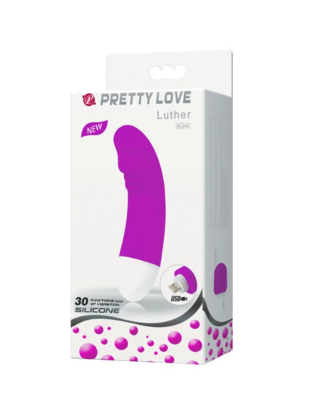 PRETTY LOVE LUTHER MINI VIBRADOR 30 MODOS VIBRACION PRETTY LOVE LUTHER MINI VIBRADOR 30 MODOS VIBRACION