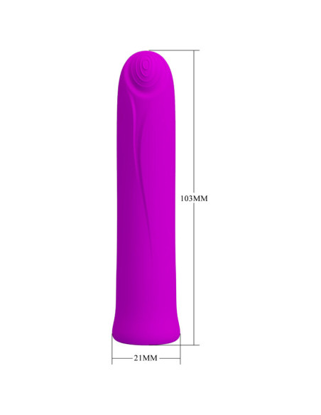 PRETTY LOVE CURTIS MINI VIBRADOR SUPER POWER 12 VIBRACIONES SILICONA VIOLETA PRETTY LOVE CURTIS MINI VIBRADOR SUPER POWER 12 VIBRACIONES SILICONA VIOLETA