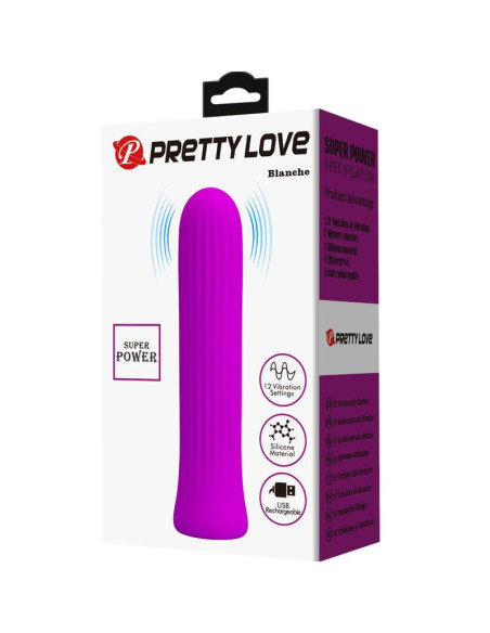 PRETTY LOVE BLANCHE VIBRADOR ESTIMALADOR ROSA PRETTY LOVE BLANCHE VIBRADOR ESTIMALADOR ROSA