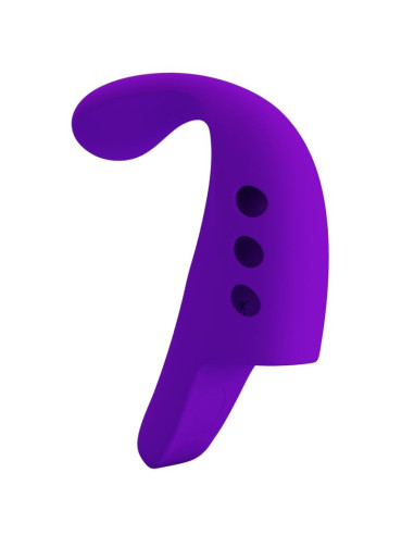 PRETTY LOVE GORGON VIBRADOR DE DEDO RECARGABLE MORADO