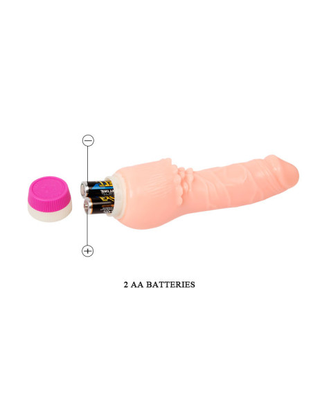 BAILE WAVES OF PLEASURE REALISTIC VIBRATING 195 CM BAILE WAVES OF PLEASURE REALISTIC VIBRATING 195 CM