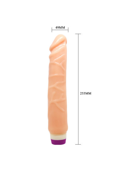 BAILE WAVES OF PLEASURE REALISTIC VIBRATING 255 CM BAILE WAVES OF PLEASURE REALISTIC VIBRATING 255 CM