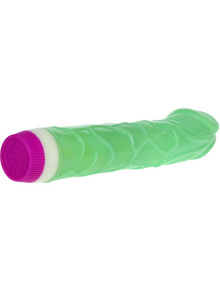 BAILE WAVES OF PLEASURE VIBRADOR 23 CM VERDE BAILE WAVES OF PLEASURE VIBRADOR 23 CM VERDE