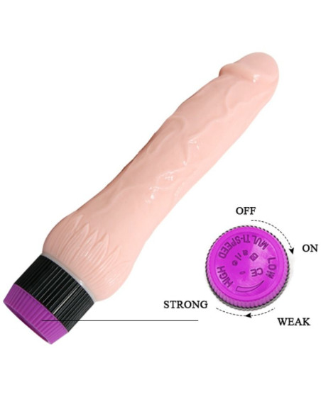 BAILE ADOUR CLUB VIBRADOR REALISTICO BASE ANCHA 22 CM BAILE ADOUR CLUB VIBRADOR REALISTICO BASE ANCHA 22 CM