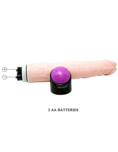 BAILE ADOUR CLUB VIBRADOR REALISTICO 23 CM NATURAL 2