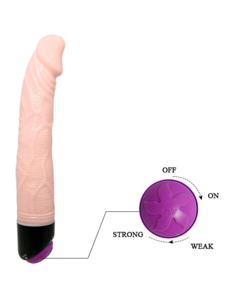 BAILE ADOUR CLUB VIBRADOR REALISTICO 23 CM NATURAL BAILE ADOUR CLUB VIBRADOR REALISTICO 23 CM NATURAL