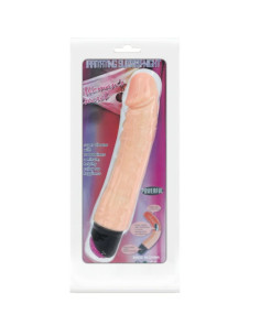 BAILE VIBRADOR REALISTICO FLEXIBLE 25 CM 2