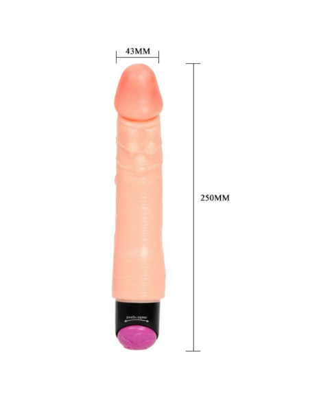 BAILE VIBRADOR REALISTICO FLEXIBLE 25 CM BAILE VIBRADOR REALISTICO FLEXIBLE 25 CM