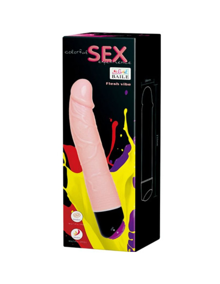 BAILE COLORFUL SEX VIBRACION Y ROTACION 24 CM BAILE COLORFUL SEX VIBRACION Y ROTACION 24 CM