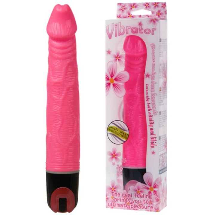 BAILE VIBRATOR MULTISPEED 215 CM ROSA