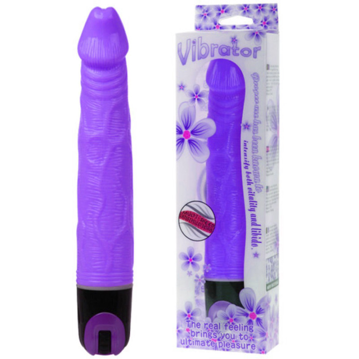 BAILE VIBRATOR MULTISPEED 215 CM MORADO