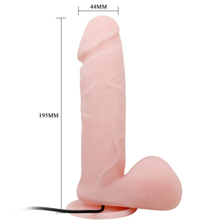 BAILE VIBRADOR REALISTICO OLIVER CON FUNCION ROTACION