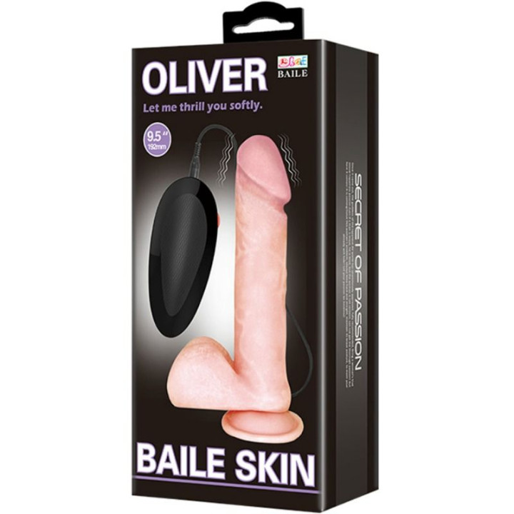 BAILE OLIVER DILDO REALISTICO CON VIBRACION