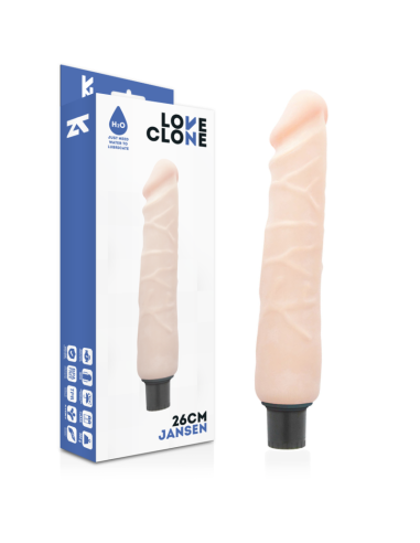LOVECLONE JANSEN VIBRADOR REALISTICO SELF LUBRICATION 26 CM O 42 CM